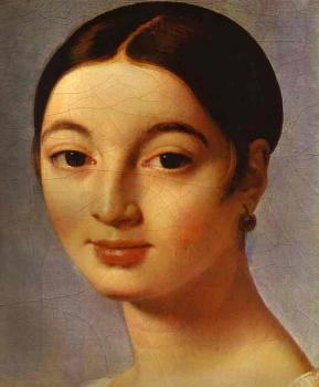 Jean Auguste Dominique Ingres : Portrait of Mademoiselle Riviere
